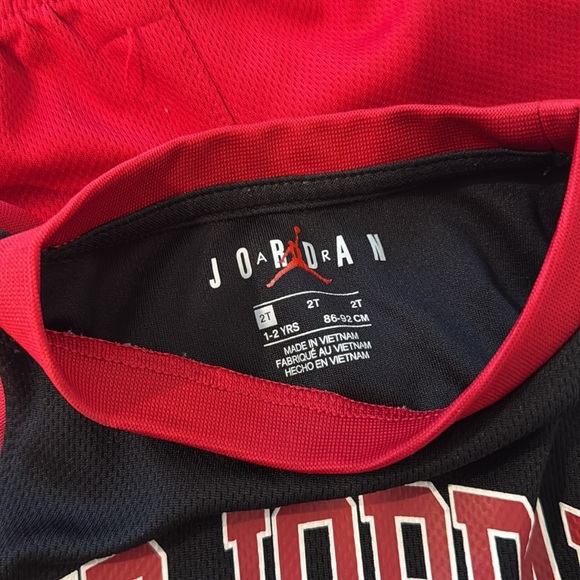 Jordan Kids' Black and Red Tank Top Set - Picture 5 of 5